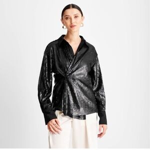 Future collection Long sleeve button down shirt